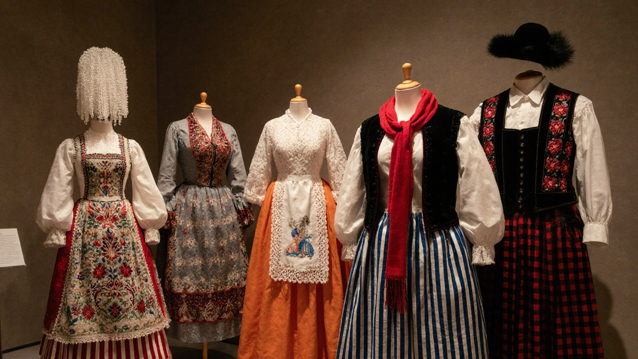 Types de costumes traditionnels français : guide complet des tenues régionales