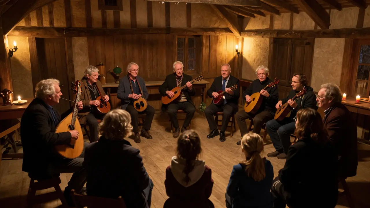 Quel est le pays d'origine de la musique folklorique ?