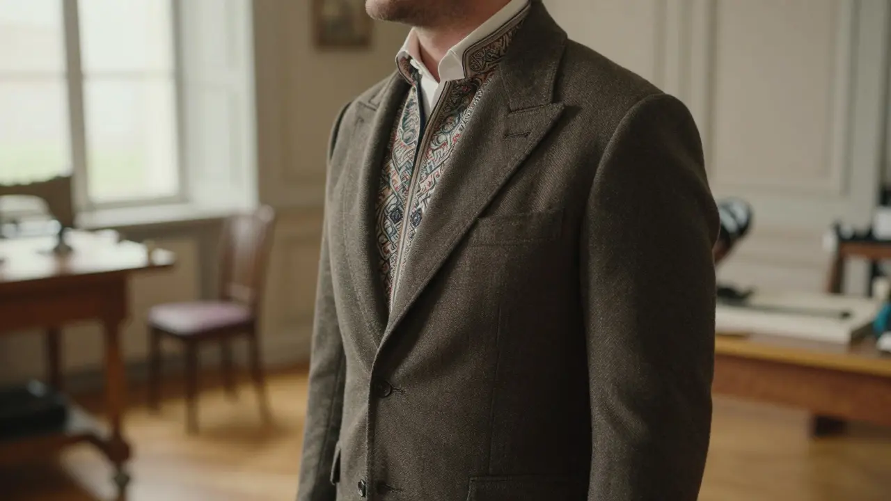 Le tombé parfait : Guide sur la longueur et l'ajustement d'un costume traditionnel